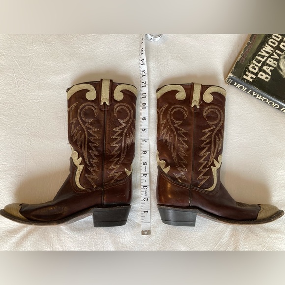 Vintage Texas Brand Unisex Cowboy Boots - Picture 11 of 14